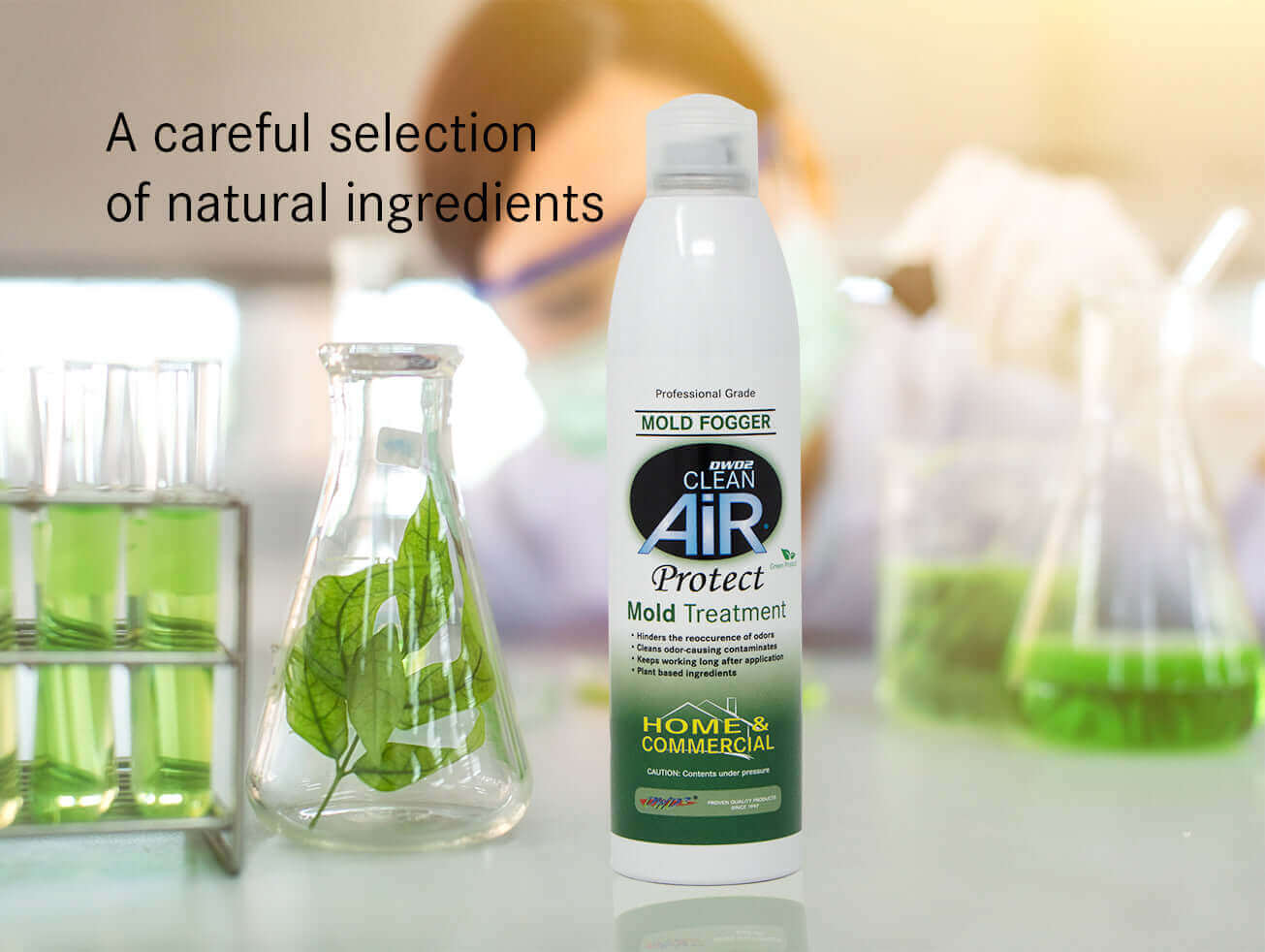 DWD2 Protect™ Home & Commercial Mold-Odor Treatment Plant-Based Malodor Remover Fogger by The DWD2 System, Inc.