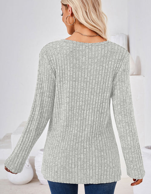 Load image into Gallery viewer, Round Neck Long Sleeve T-Shirt
