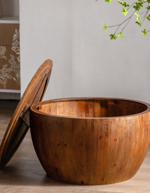 Load image into Gallery viewer, Vintage Style Bucket Shaped Coffee Table by Blak Hom
