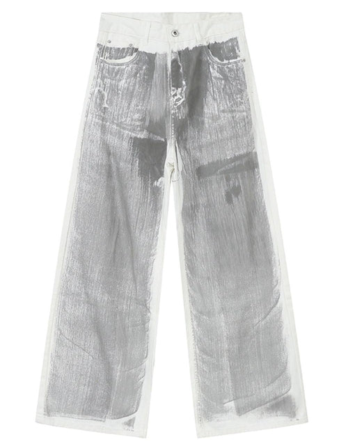 Load image into Gallery viewer, Wide Leg Jeans with Pockets
