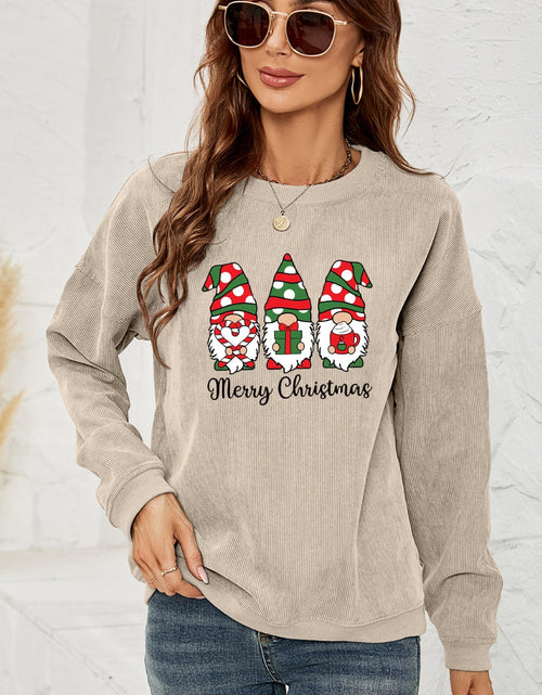 Load image into Gallery viewer, MERRY CHRISTMAS Graphic Sweatshirt
