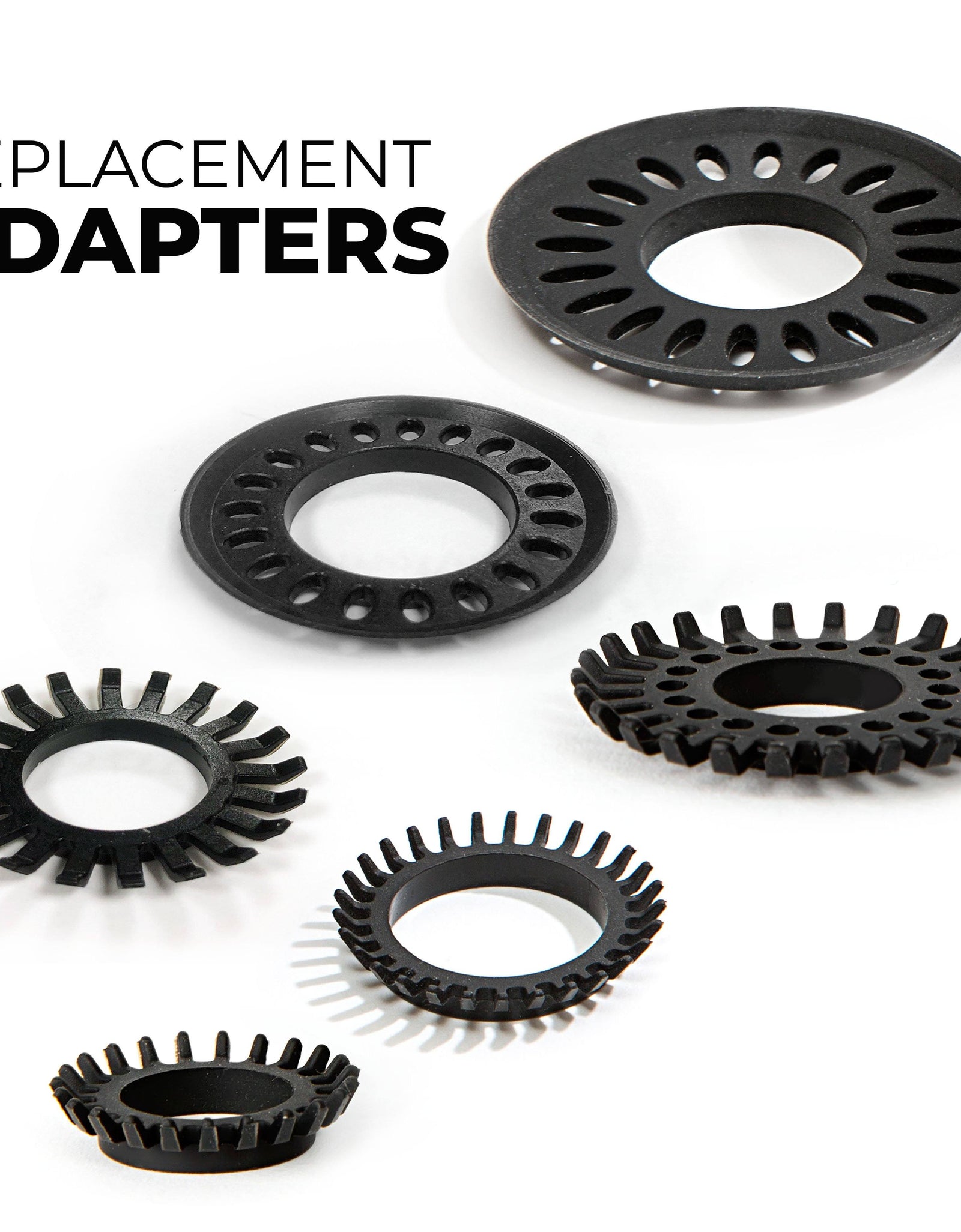 Replacement Adapters Pack for TubShroom Ultra and SinkShroom Ultra by TubShroom.com