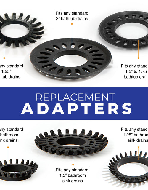 Load image into Gallery viewer, Replacement Adapters Pack for TubShroom Ultra and SinkShroom Ultra by TubShroom.com
