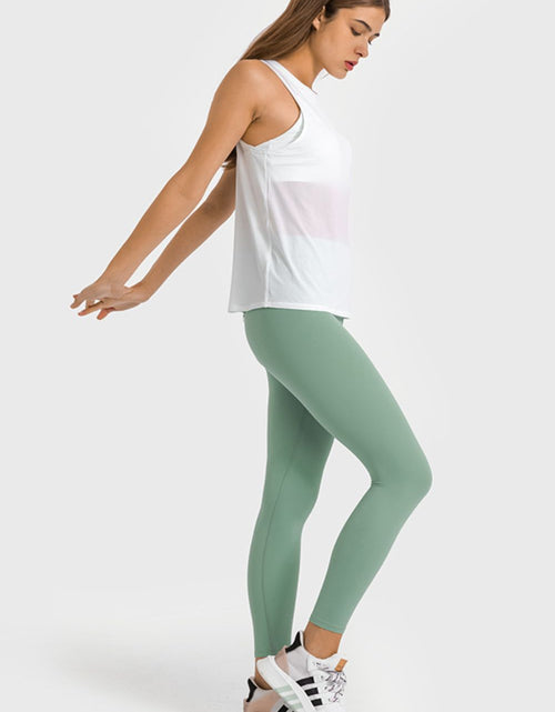 Load image into Gallery viewer, Millennia High Waist Ankle-Length Yoga Leggings
