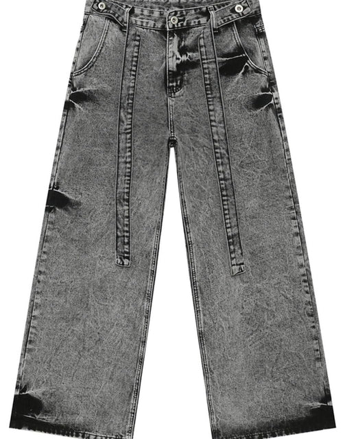 Load image into Gallery viewer, Wide Leg Jeans with Pockets

