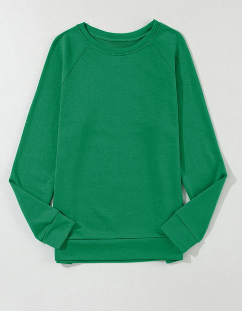 Load image into Gallery viewer, Round Neck Long Sleeve Sweatshirt

