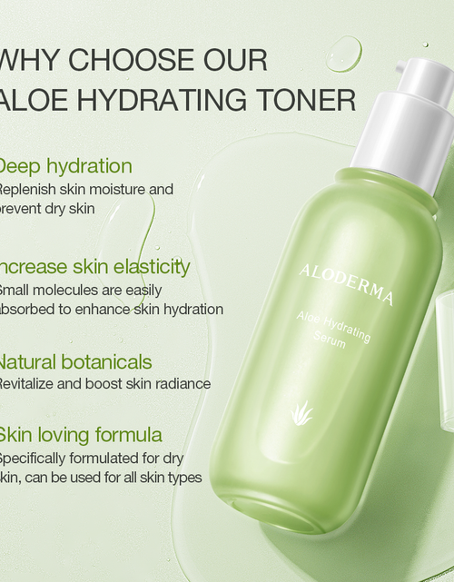 Load image into Gallery viewer, Aloe Hydrating Serum by ALODERMA
