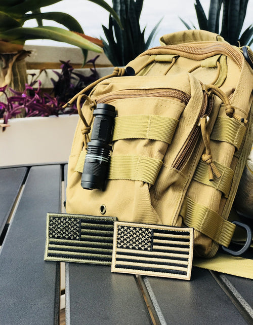 Load image into Gallery viewer, Tactical USA Flag Patch with Detachable Backing by Jupiter Gear Home

