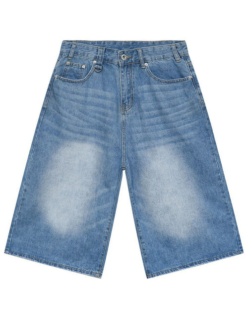 Load image into Gallery viewer, Wide Leg Cropped Jeans

