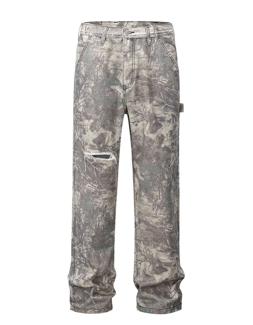 Load image into Gallery viewer, Men's Twig Camouflage Cargo Jeans
