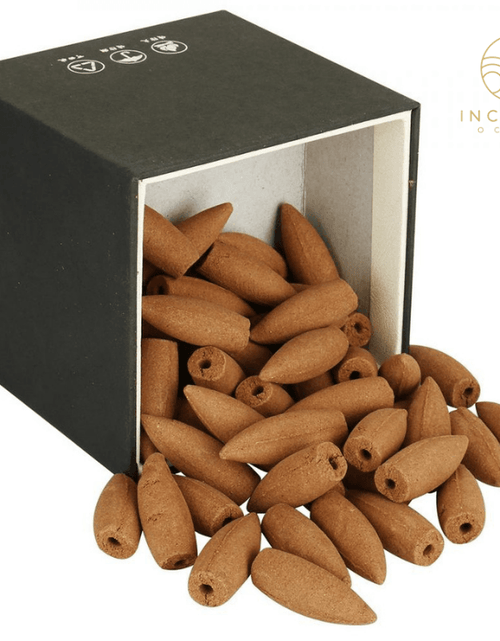 Load image into Gallery viewer, Agarwood Smoke Backflow Incense Cones by incenseocean
