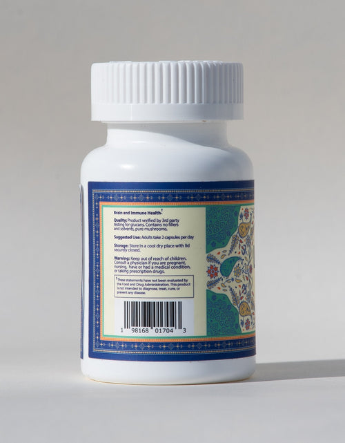 Load image into Gallery viewer, Ahara Mushrooms Lion's Mane Capsules - 10 bottles by Farm2Me
