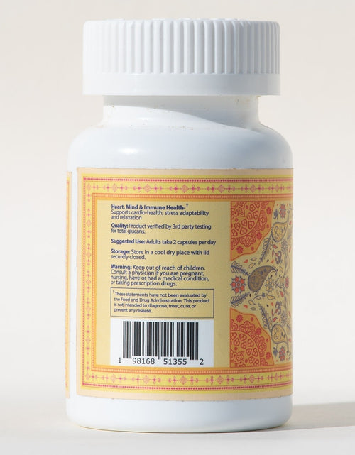 Load image into Gallery viewer, Ahara Mushrooms Reishi Capsules - 10 bottles by Farm2Me
