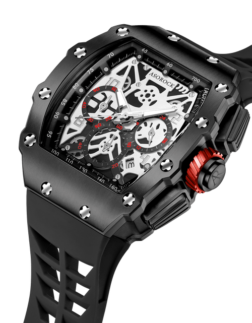Load image into Gallery viewer, All Black Motorsport by ASOROCK WATCHES
