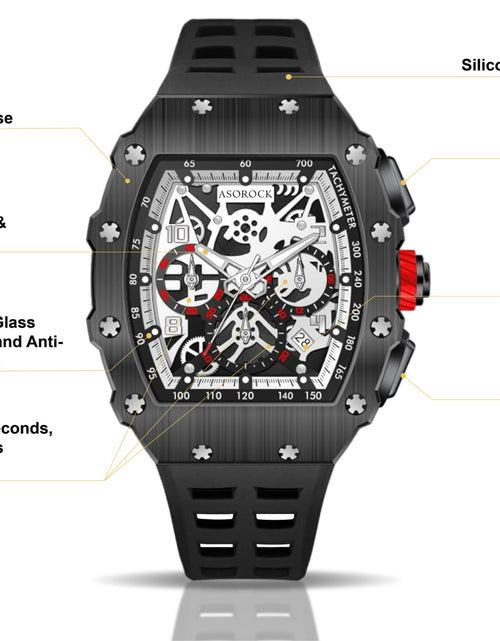Load image into Gallery viewer, All Black Motorsport by ASOROCK WATCHES
