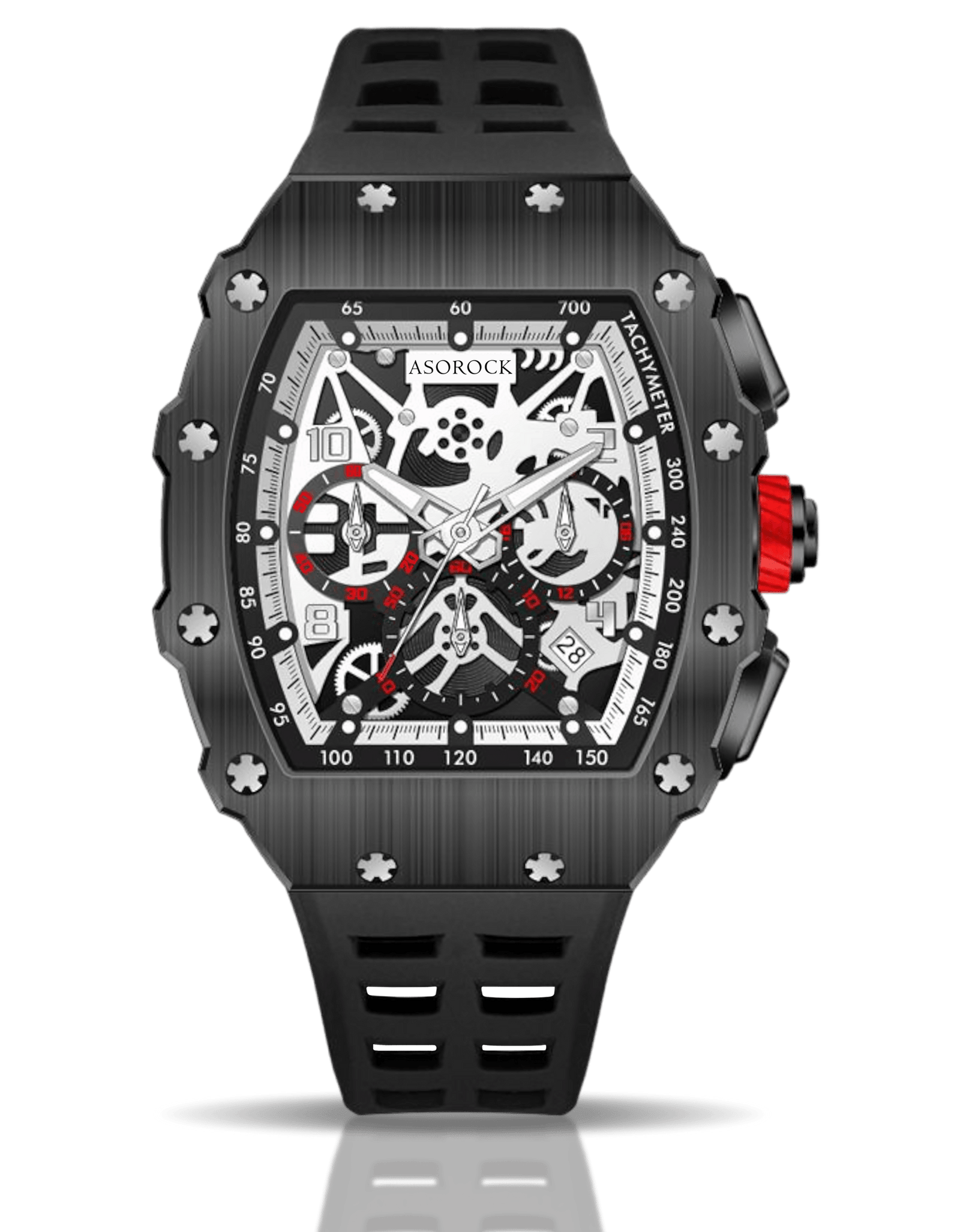 All Black Motorsport by ASOROCK WATCHES