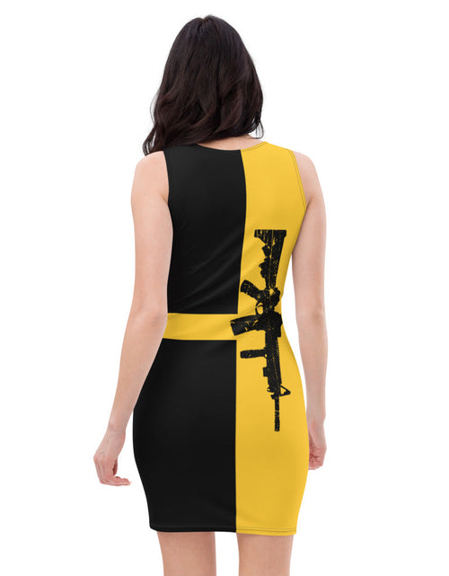 Load image into Gallery viewer, Come and Take it AR-15 Ancap Dress by Proud Libertarian

