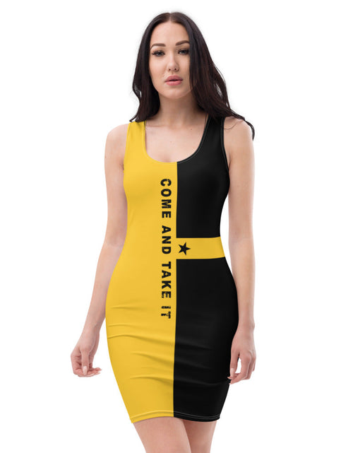 Load image into Gallery viewer, Come and Take it AR-15 Ancap Dress by Proud Libertarian
