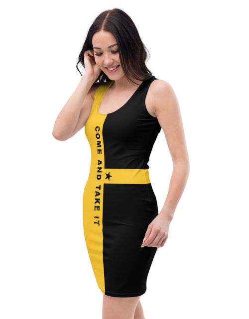 Load image into Gallery viewer, Come and Take it AR-15 Ancap Dress by Proud Libertarian
