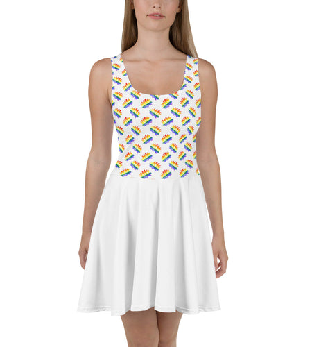 LGBTQ Pride Porcupine Skater Dress by Proud Libertarian