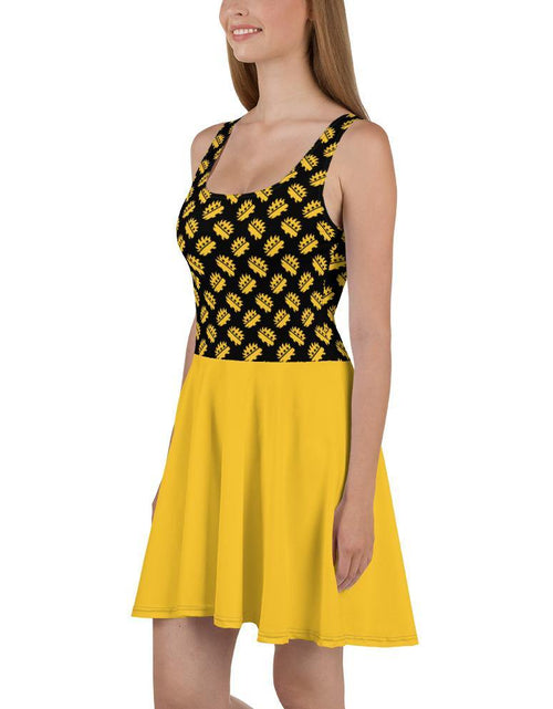 Load image into Gallery viewer, Ancap Porcupine Skater Dress by Proud Libertarian
