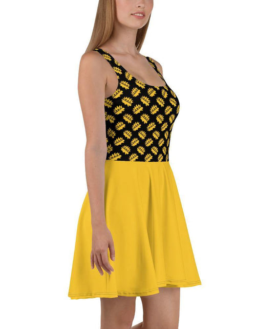 Load image into Gallery viewer, Ancap Porcupine Skater Dress by Proud Libertarian
