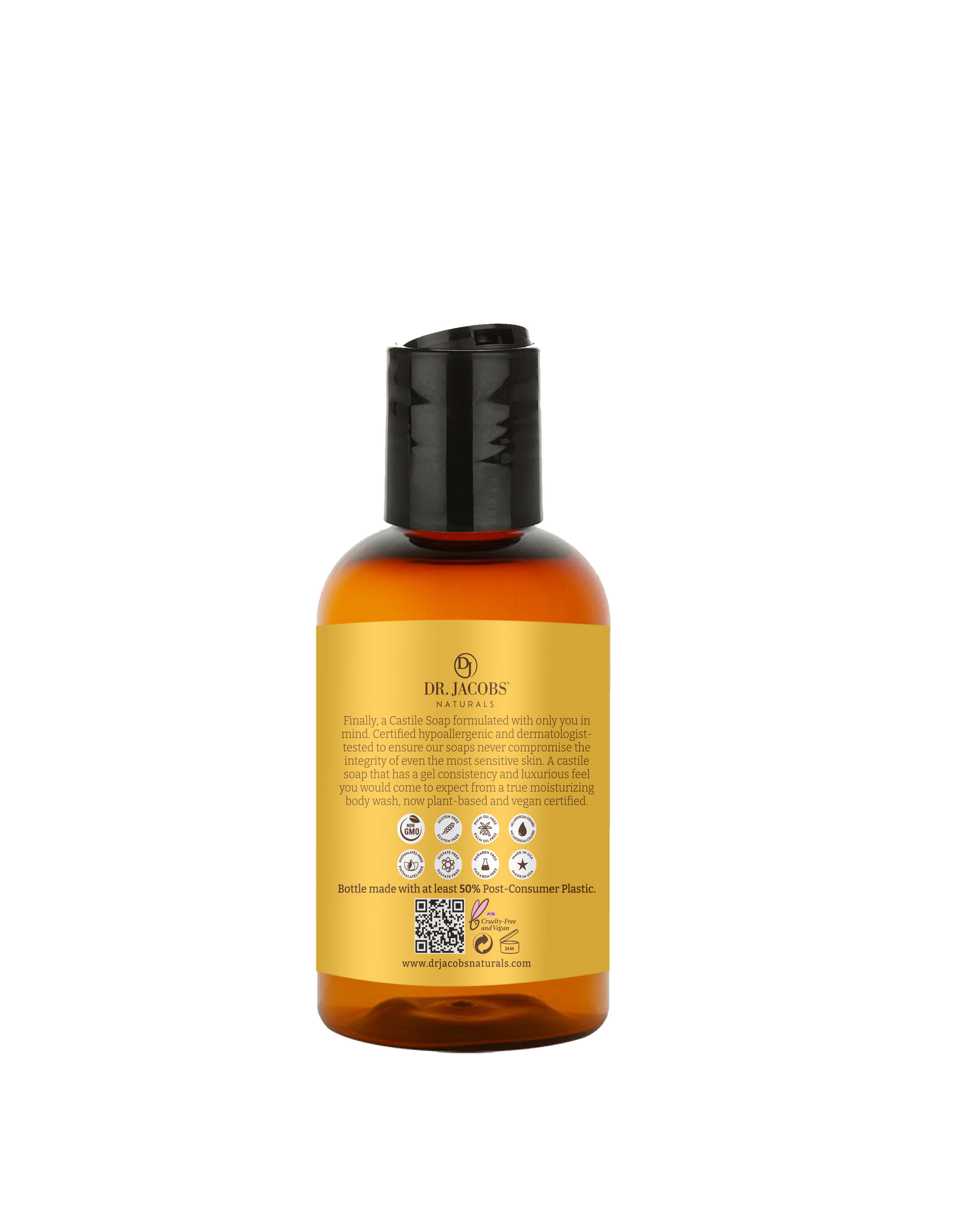 Almond Castile Body Wash by Dr. Jacobs Naturals