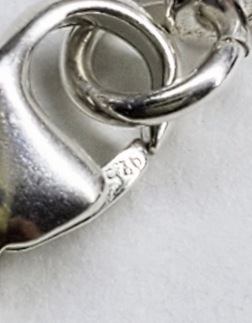 Load image into Gallery viewer, Silver Crystal Pineapple Leather Necklace by Alexa Martha Designs
