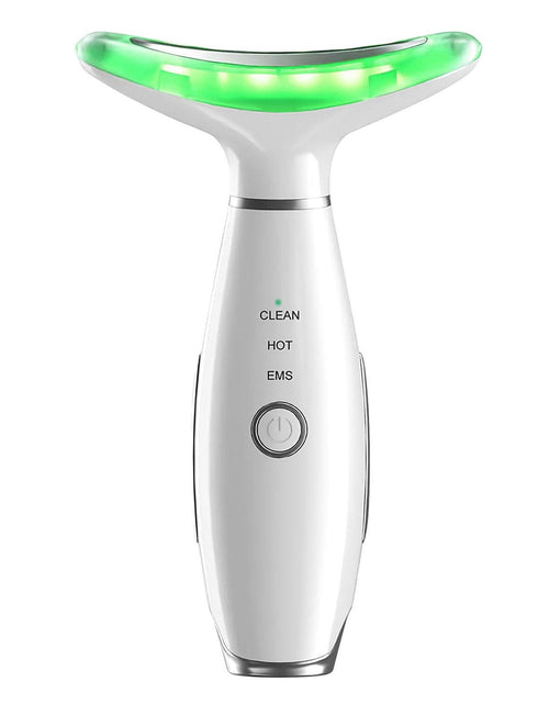 Load image into Gallery viewer, Anti Aging EMS Face &amp; Neck Beauty Device - 3 LED Modes with Vibration
