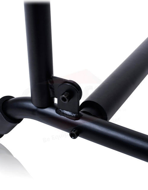 Load image into Gallery viewer, Five Guitar Rack Stand by GRIFFIN - Holder for 5 Guitars &amp; Folds Up For Transport Neoprene Padding by GeekStands.com
