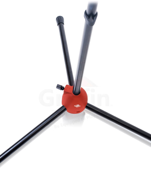 Load image into Gallery viewer, GRIFFIN Microphone Boom Stand &amp; Cardioid Wired Mic, XLR Cable, &amp; Clip (Pack of 3) - Telescoping Arm Holder, Tripod Legs - Karaoke Vocal Singing Stage by GeekStands.com
