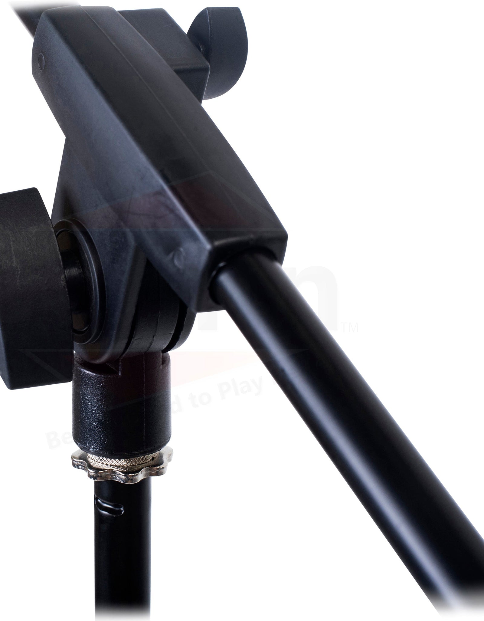 Microphone Stand with Telescoping Boom and Mic Clip Package by GRIFFIN - Tripod Premium Quality for Studio, Karaoke, DJ Live Performances, Conferences by GeekStands.com