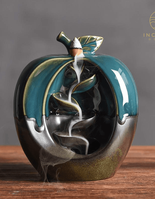 Load image into Gallery viewer, Apple Backflow Incense Burner by incenseocean
