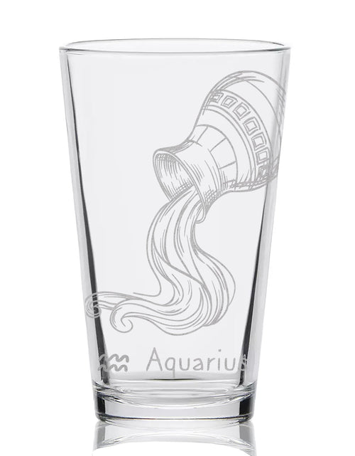 Load image into Gallery viewer, ZODIAC Pint Glasses by LumEngrave
