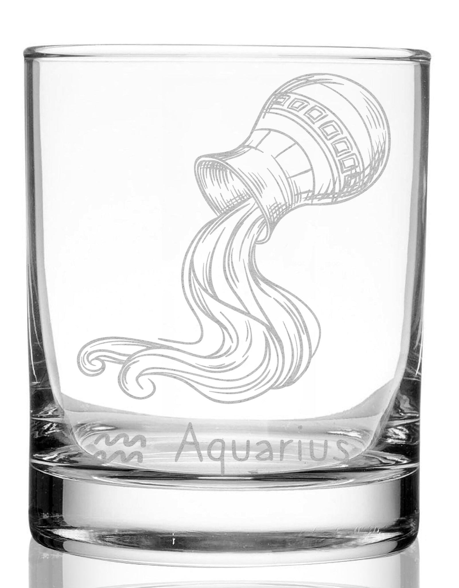 ZODIAC Whiskey Glasses by LumEngrave