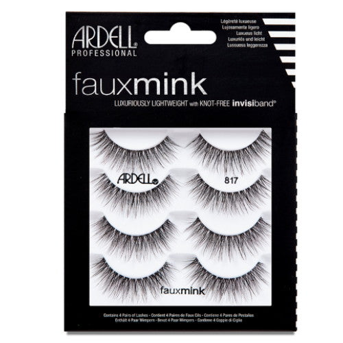 Load image into Gallery viewer, ARDELL Faux Mink Lashes 4 Pack - 817
