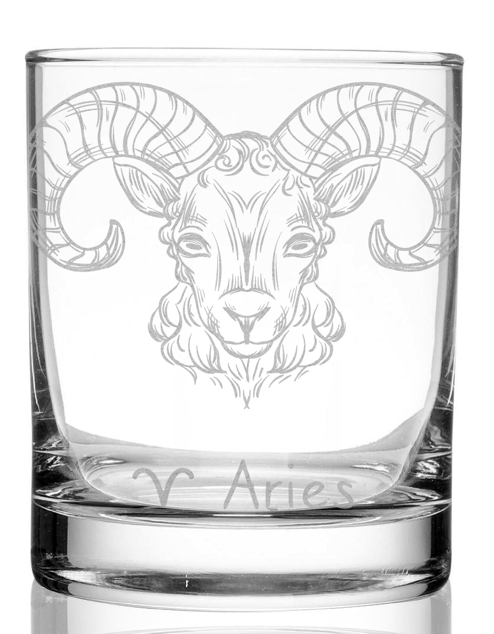 ZODIAC Whiskey Glasses by LumEngrave