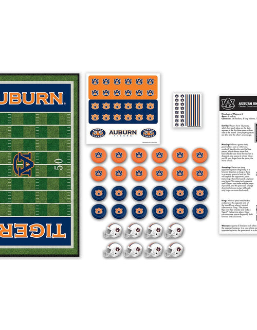 Load image into Gallery viewer, Auburn Tigers Checkers Board Game by MasterPieces Puzzle Company INC
