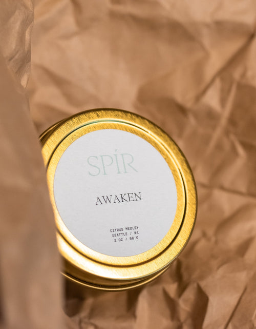 Load image into Gallery viewer, Awaken – 2 oz Candle by Spír Candle Co.
