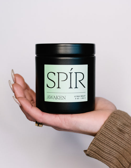 Load image into Gallery viewer, Awaken – 9 oz Candle by Spír Candle Co.
