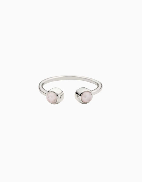 Load image into Gallery viewer, Double Moonstone Ring by Awe Inspired
