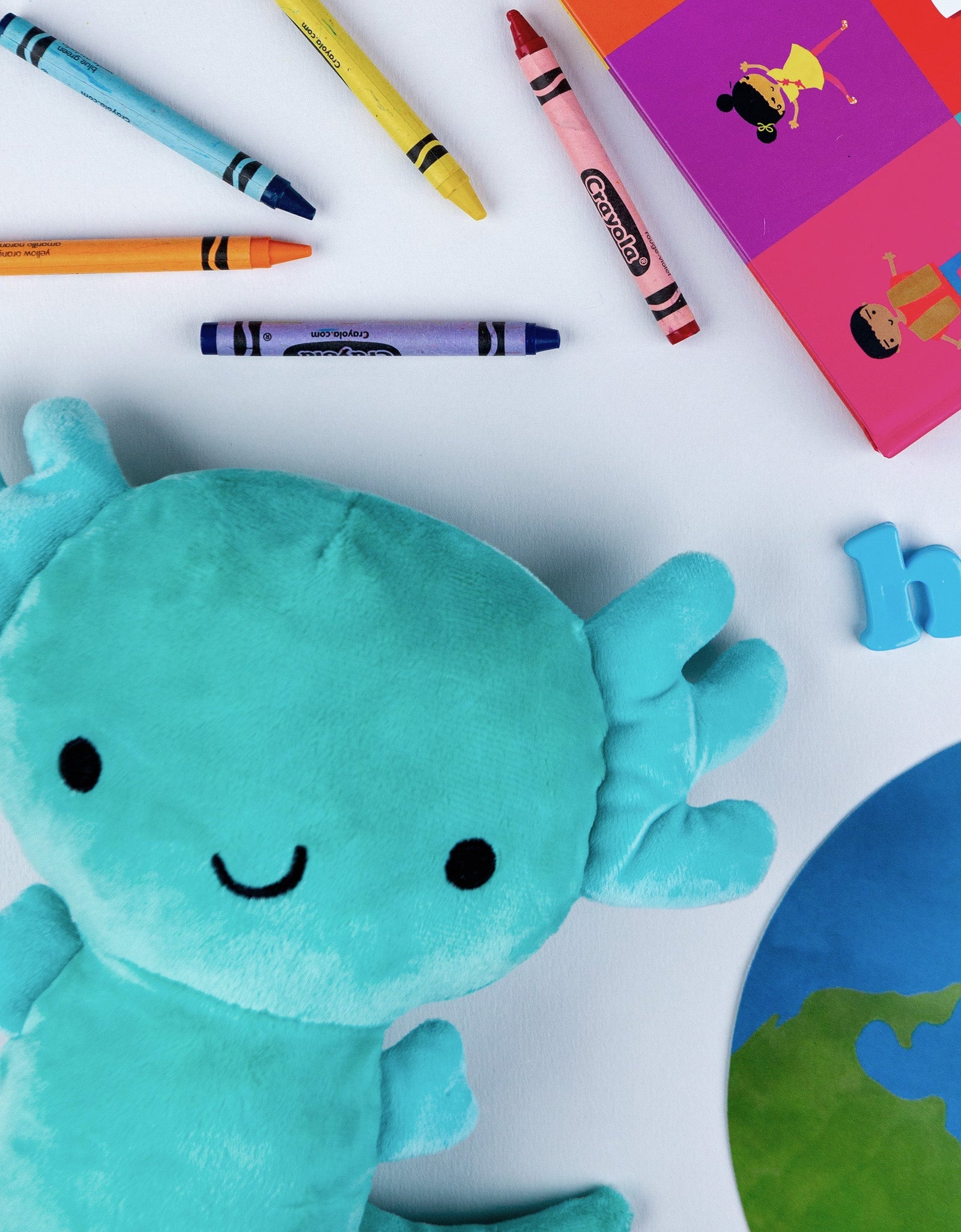 Hermelindo, Axolotl Plush Toy by Worldwide Buddies