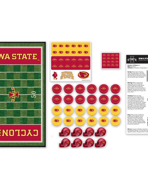 Load image into Gallery viewer, Iowa State Cyclones Checkers Board Game by MasterPieces Puzzle Company INC
