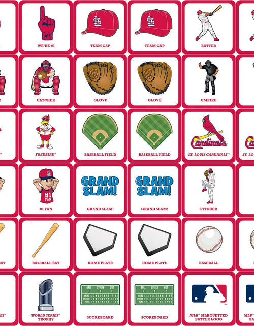 Load image into Gallery viewer, St. Louis Cardinals Matching Game by MasterPieces Puzzle Company INC

