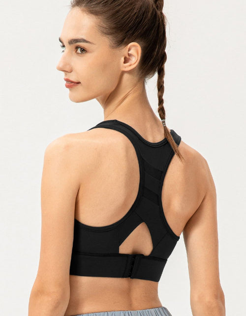 Load image into Gallery viewer, Scoop Neck Long Sports Bra
