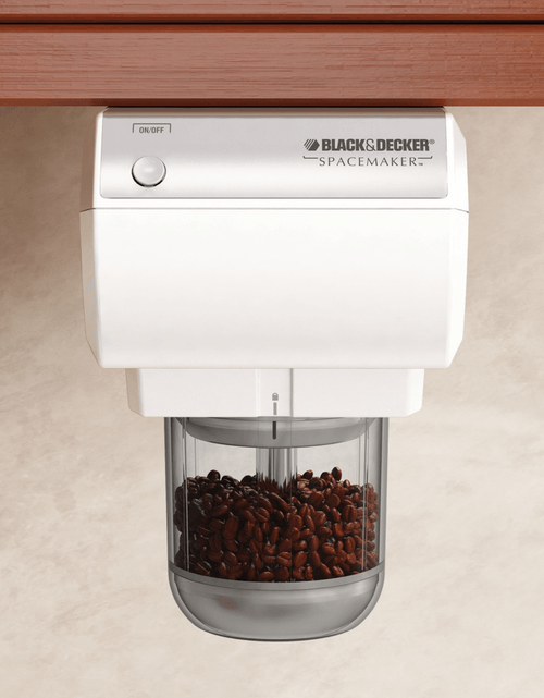 Load image into Gallery viewer, Black &amp; Decker Under the Counter Spacemaker Combo Coffee Grinder and Mini Food Processor by Jupiter Gear Home
