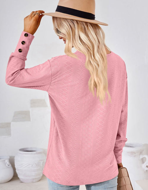 Load image into Gallery viewer, V-Neck Long Sleeve Blouse
