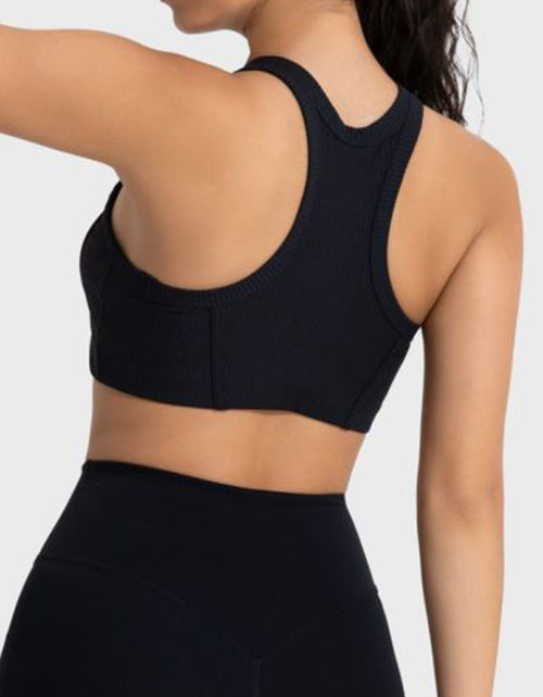 Load image into Gallery viewer, Millennia Wide Strap Cropped Sport Tank
