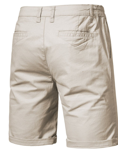 Load image into Gallery viewer, Men's Elastic Waist Shorts with Pockets
