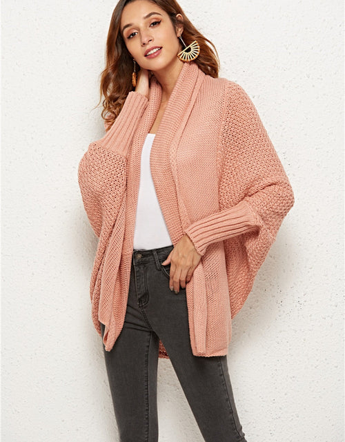 Load image into Gallery viewer, Angel Wings Open Front Batwing Sleeve Cardigan
